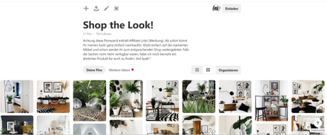 Shop the Look! bei Pinterest