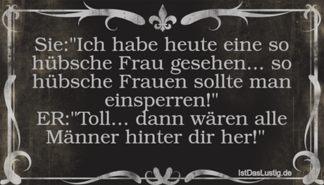 Lustiger BilderSpruch - Sie: