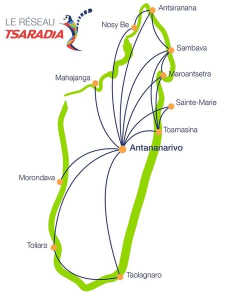 Sondergepäck bei Binnenflügen in Madagaskar