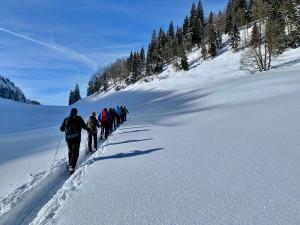 Schneeschuhwanderung: Edernalm - Ottenalm - Riederalm - Walchsee