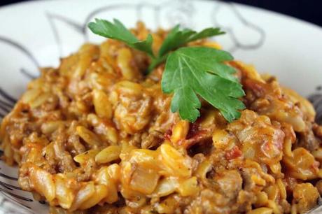 Kritharaki-Hackauflauf