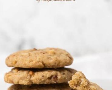 Rezept für vegane Cookies mit Öl (optional glutenfrei)