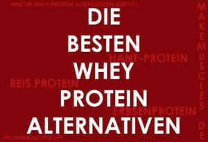Die besten Whey Protein Alternativen