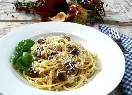 Spaghetti al Funghi