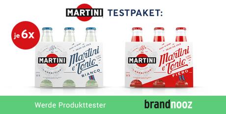 Ankündigung Produkttest Martini