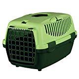 Trixie Transportbox Capri 1, XS: 32 × 31 × 48 cm, dunkelgrün/hellgrün