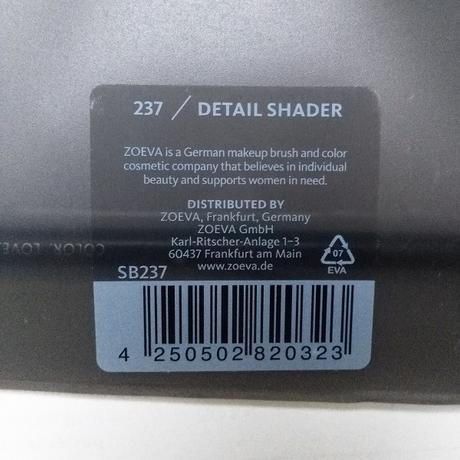 [Werbung] Zoeva 237 Detail Shader