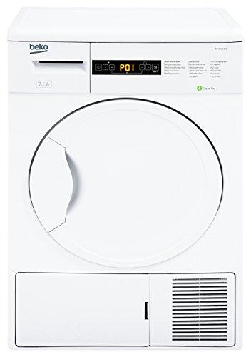 Beko DPU 7404 XE Wärmepumpentrockner / A+ / 266 kWh/Jahr / 7 kg / Weiß / Trommelinnenbeleuchtung / Knitterschutz / Super Express - Programm