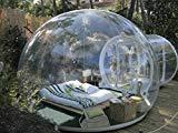 RISHENG Windundurchlässiges transparentes pvc zelte/Aufblasbare Bubble Zelt Haus Dome Outdoor Clear Show Room