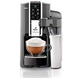 Tchibo Saeco Cafissimo Latte Kapselmaschine (für Kaffee, Espresso,Caffé Crema,Latte Macchiato,Cappuccino oder Tee), rot