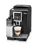 De'Longhi ECAM 23.466.S Kaffeevollautomat | 1450 Watt | Digitaldisplay | Integriertes Milchsystem | Cappuccino auf Knopfdruck | Herausnehmbare Brühgruppe | 2-Tassen-Funktion | Silber