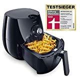 Philips HD9220/20 Airfryer (1425 W, Heißluftfritteuse, für 1-2 Personen, 800g Kapazität) schwarz