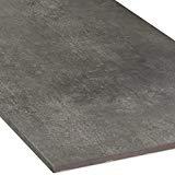 Bodenfliese Omaha Anthrazit 30x60cm | Boden-Fliesen| Bad-Fliesen | Steingut | Fliesen-Bordüre | Ideal für den Wohnbereich und fürs Badezimmer