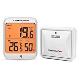 ThermoPro TP63 digitales Funk Thermo-Hygrometer Wetterstation Thermometer für Innen außen, Wasserfest Außensensor