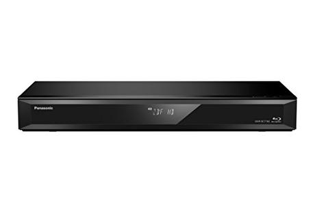 Panasonic DMR-BCT760EG Blu-ray Recorder (500GB HDD, Wiedergabe von Blu-ray Discs, 2x DVB-C und DVB-T, schwarz)