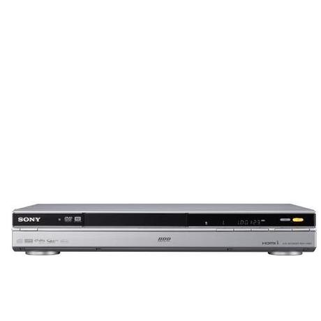 Sony RDR HX 680 S DVD- und Festplatten-Rekorder 160GB (DivX-zertifiziert, HDMI, Upscaling 1080) silber