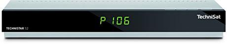TechniSat TECHNISTAR S2 / HD Sat-Receiver mit Single-Tuner für Empfang in HD, UPnP-Livestreaming, Ethernet, PVR- und Timeshift-Funktion, silber