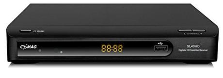 Comag SL40 HD Satelliten Receiver (PVR-Ready, DVB-S2, LAN, SCART, HDMI, USB 2.0, inkl. HDMI Kabel) schwarz