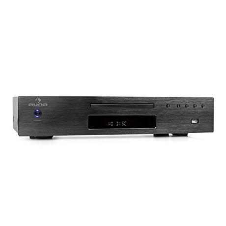 Auna AV2-CD509 HiFi-CD-Player (USB, MP3, Radio-Receiver, CD, CD/RW) schwarz