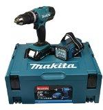 Makita Akku-Schlagbohrschrauber 18 V / 1,5 Ah inklusive Akku-Lampe, DHP453RYLJ