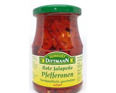 Feinkost Dittmann - Rote Jalapeño Pfefferonen