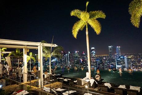 Singapur | Cocktail trinken in der CÉ LA VI Skybar im Marina Bay Sands