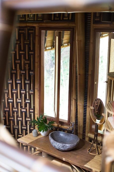 Plastikfreies Bad: Bambus Interior Design von Ibuku