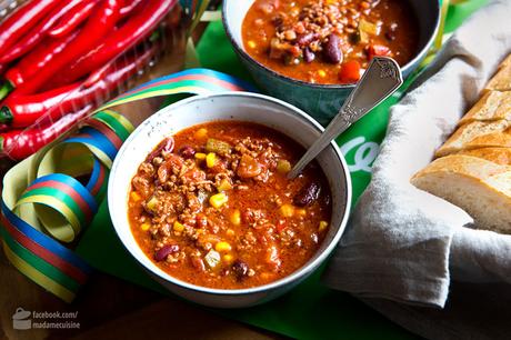 Chili con Carne: Perfekter Party-Eintopf