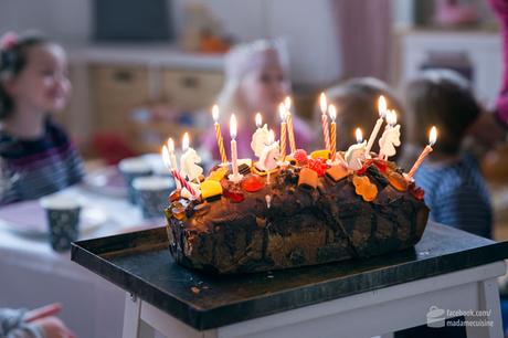 Kindergeburtstagskuchen (kunterbunter Mamorkuchen)