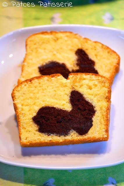 Saftiger Hasenkuchen oder Marmor-Kuchen im Oster-Look