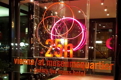 Das 25hours Hotel MuseumsQuartier in Vienna