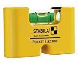 STABILA Wasserwaage Pocket Electric, 7 cm, mit Seltenerd-Magnetsystem