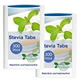 Stevia Tabs 2x 300 im Spender Reb-A 97% Süße