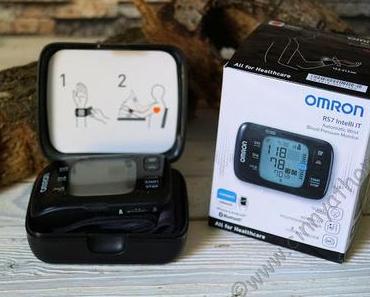 Damit Zuhause und Unterwegs immer der Blutdruck im Blick bleibt, messen wir nun mit dem RS7 Intelli IT #Omron #Gesundheit #Technik