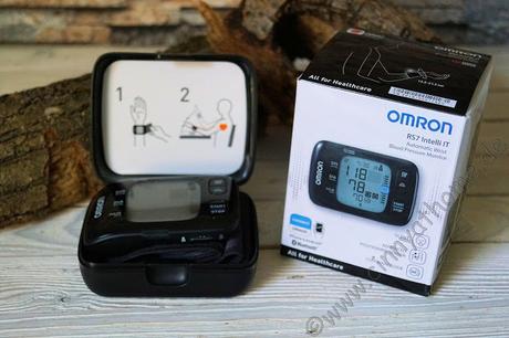 Damit Zuhause und Unterwegs immer der Blutdruck im Blick bleibt, messen wir nun mit dem RS7 Intelli IT #Omron #Gesundheit #Technik