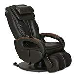Massagesessel »Komfort Deluxe«, Shiatsu-Massage, Wärmefunktion, 4 Massagetechniken, 6 Massagezonen, Transportrollen, inkl. Kopf- & Nackenkissen, elektischer Relaxsessel (Schwarz)
