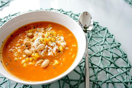 Mexikanische Reissuppe