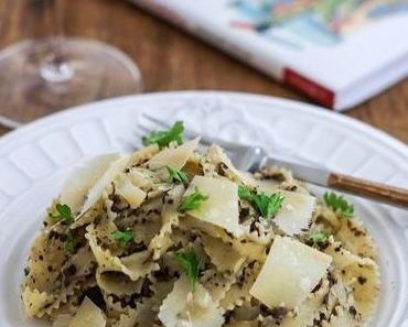 Schnelle Trüffelpasta und ein Geschenkband für Gourmets
