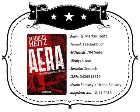 Markus Heitz – AERA: Die Rückkehr der Götter