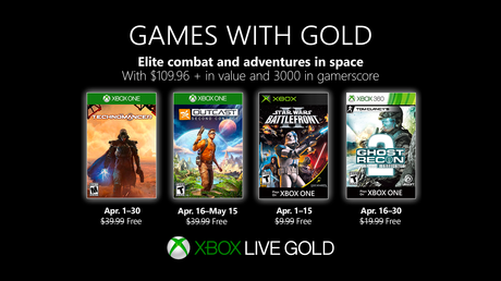 Games with Gold - Diese Spiele erwarten euch im April gratis