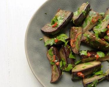 Spicy Auberginen-Wedges
