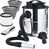 SELLNET Aschesauger 20L Kaminsauger 1200W DUAL Filter System 2X Sackfilter SN131