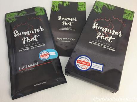 Die Fußmaske von Summer Foot