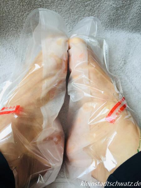 Die Fußmaske von Summer Foot