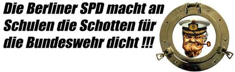 Die Berliner SPD macht an Schulen die Schotten für die Bundeswehr dicht