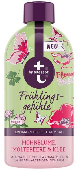 Frühlingsgefühle in der Badewanne! t: by tetesept Schaumbäder