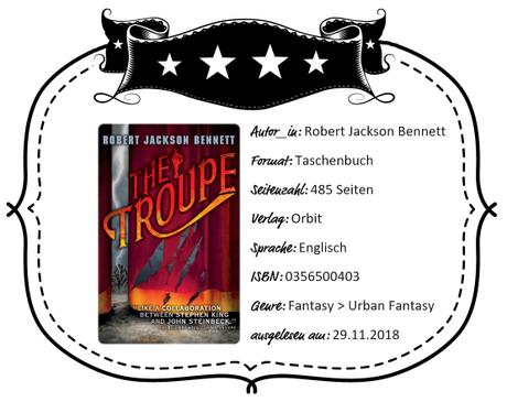 Robert Jackson Bennett – The Troupe