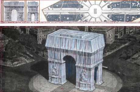 Christo Arc de Triomphe Plastikverschwendung oder Kunst