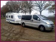 Reisemobile, Reisefahrzeuge, Hobbyfamilie, Hobby De Luxe 540 UK, Opel Vivaro 2,5 CDTI