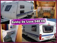 Wohnwagen Vorstellung Hobby de Luxe 540 UK, Hobbyfamilie Reiseblog